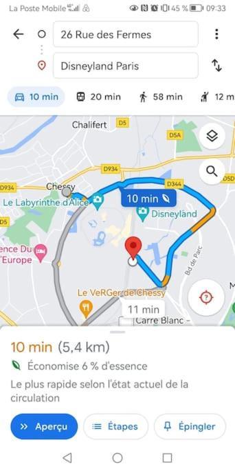 Le Splend'Id Disneyland Chessy  Exterior foto